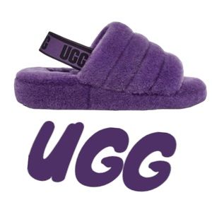 NIB UGG Fluff Yeah Purple Size 9